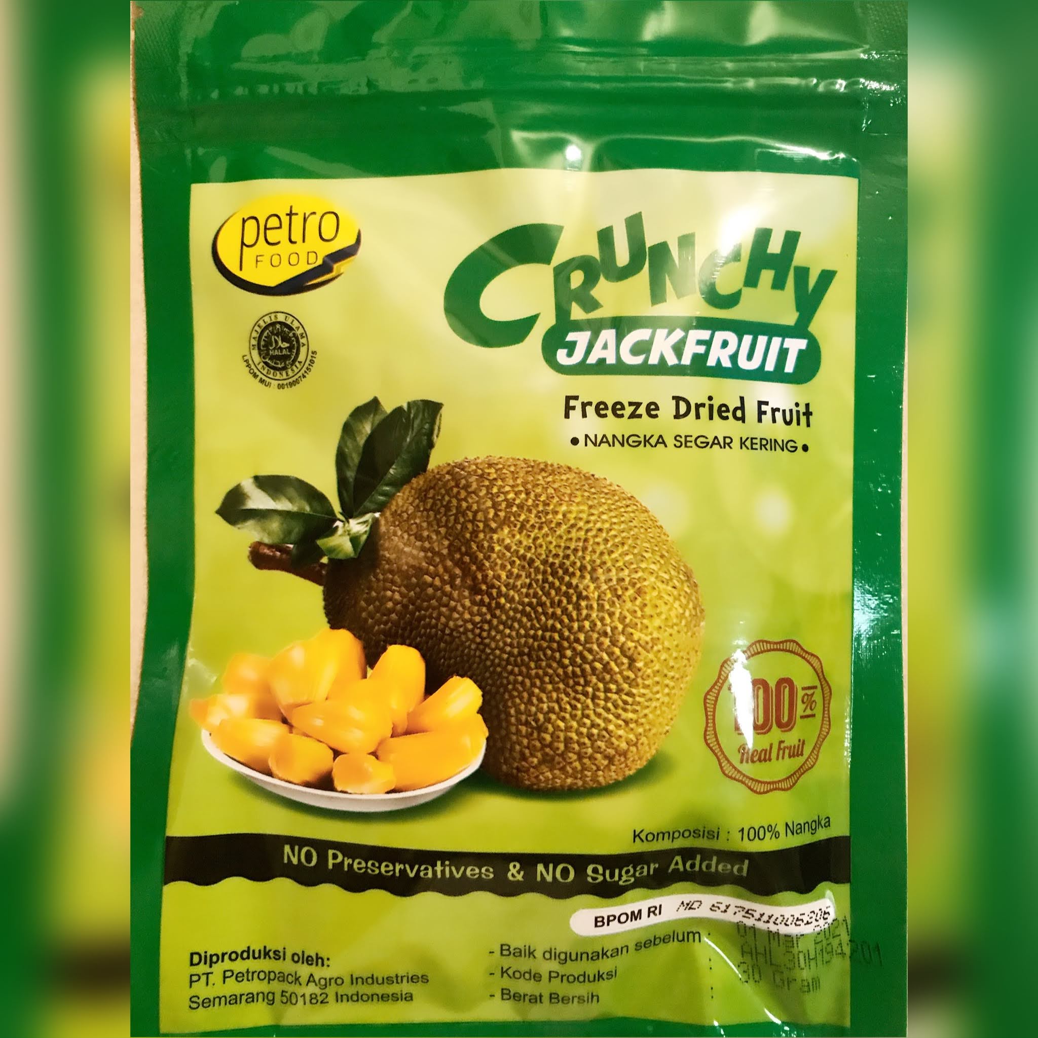 Freeze Dried Jackfruit